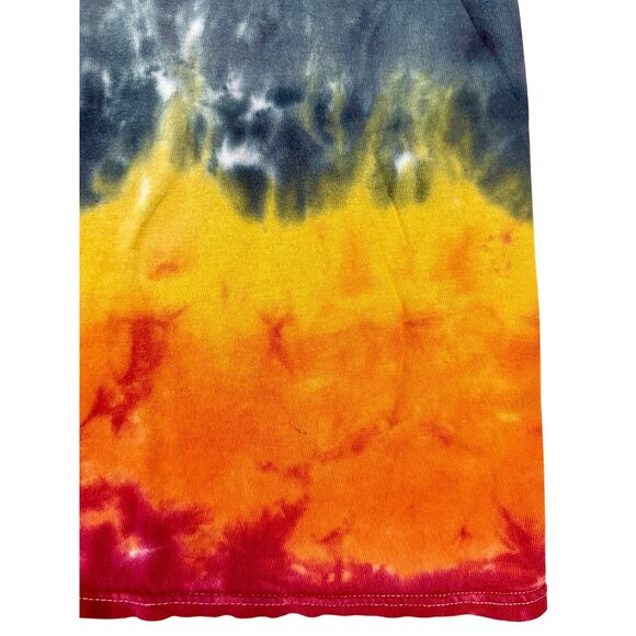 Vintage Led Zeppelin 1975 Tour Tie-Dye Band Tee Delta Pro Weight Collectible XL - Picture 5 of 12